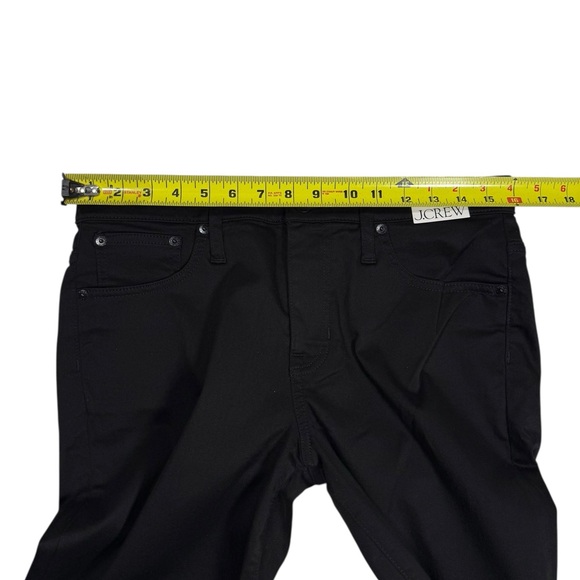 J.Crew 2003 Slim Jeans Women’s 29P Black Super Stretch Cotton Petite Causal NWT - Picture 3 of 11